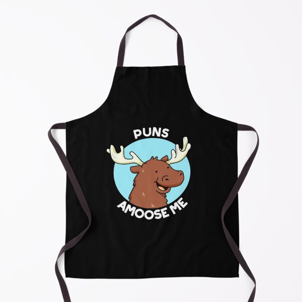 Item preview, Puns Amoose Me Funny Moose Puns (Dark BG) designed and sold by punnybone.