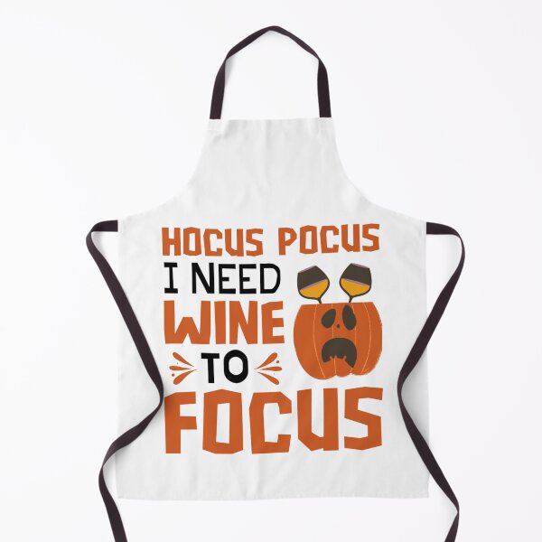 Item preview, Hocus Pocus I Need Wine To Focus - Funny Halloween Wine Costumes designed and sold by chetan786.