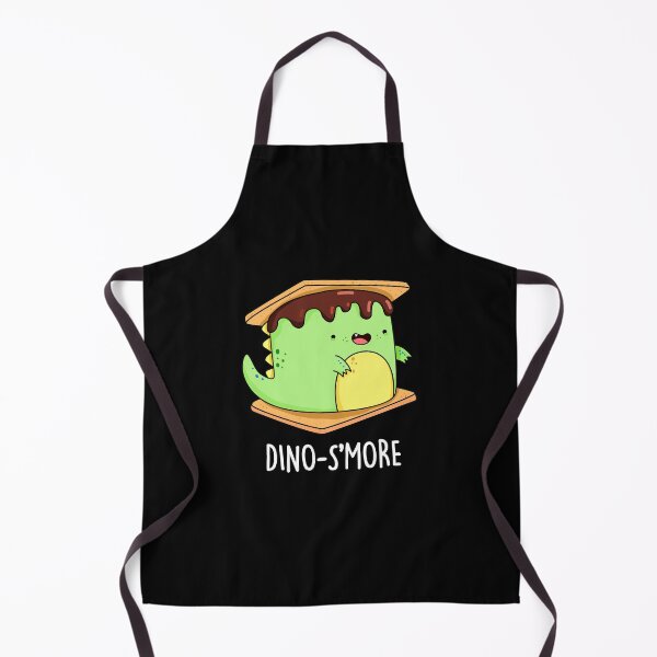 Item preview, Dinosmore Funny Dinosaur Smore Puns (Dark BG) designed and sold by punnybone.