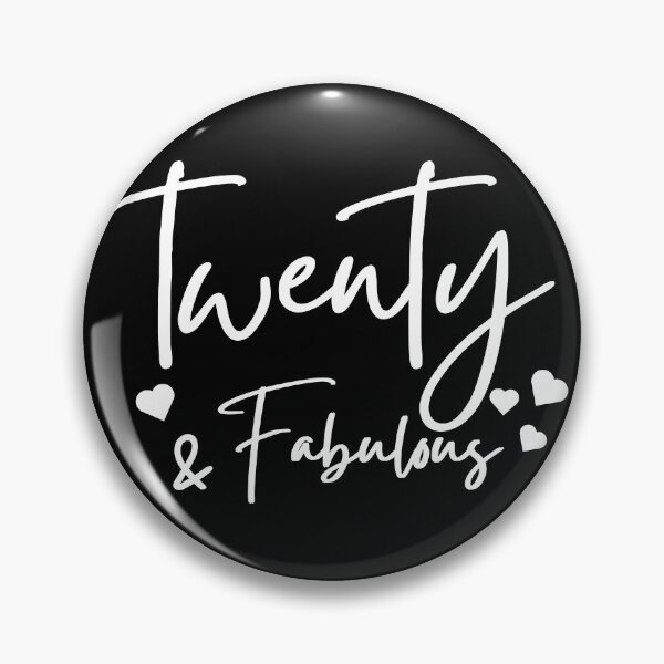 Item preview, Twenty Fabulous. 20th birthday. designed and sold by DIDAKU.