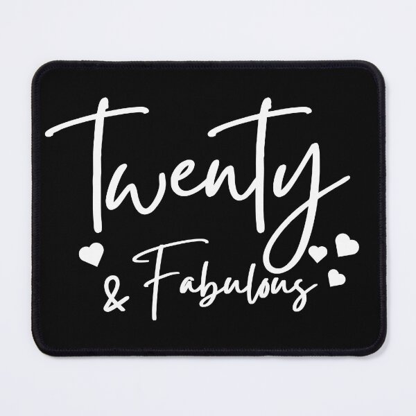 Item preview, Twenty Fabulous. 20th birthday. designed and sold by DIDAKU.