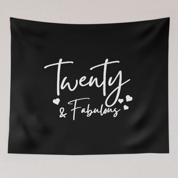 Item preview, Twenty Fabulous. 20th birthday. designed and sold by DIDAKU.