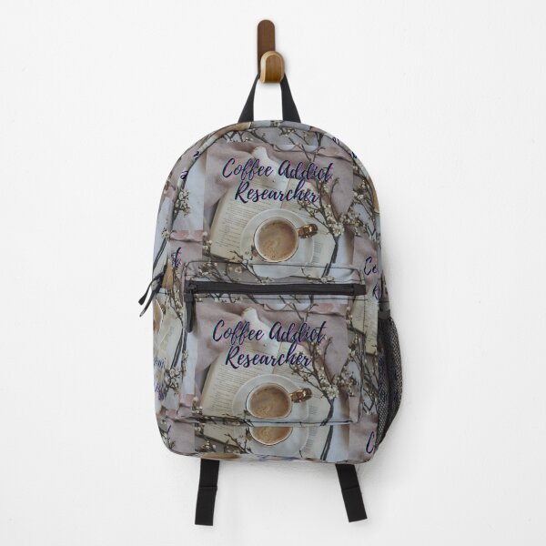 Item preview, Coffee addict Researcher - Research scholar phd themed gifts (in Blue) designed and sold by RebelliousRosee.