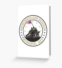 Remember Our Heroes - Memorial Day Greeting Card
