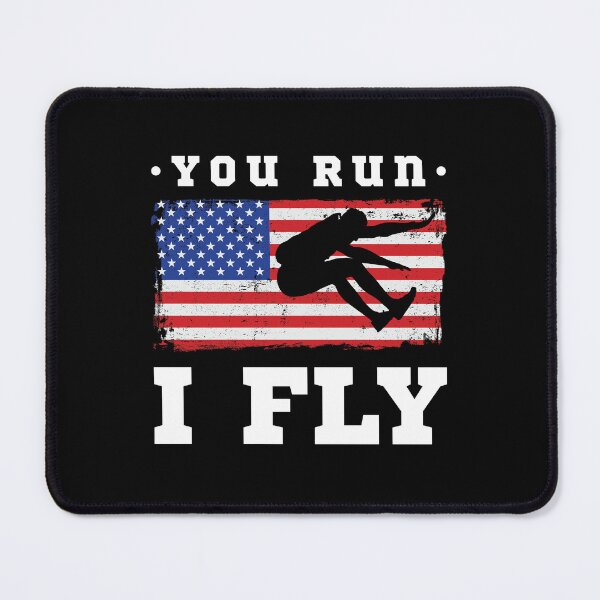 Item preview, Long Jump You Run I Fly designed and sold by jaygo.
