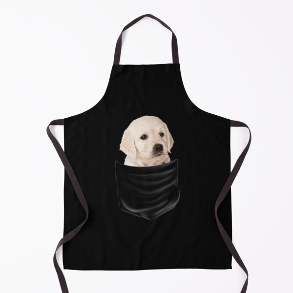 Item preview, (For Dark Background) Golden In Pocket designed and sold by More Cute Dogs.