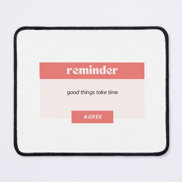 Item preview, Motivation Reminder - Good Things Take Time designed and sold by KallieCo.