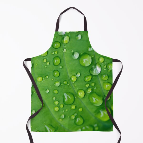 Item preview, Raindrops on Hosta - Fresh and Vibrant designed and sold by Paula Bund.