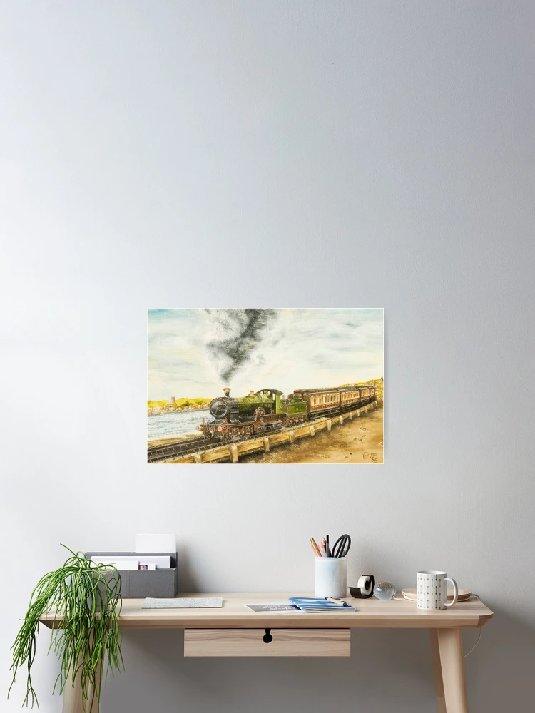 Thumbnail 2 of 3, Poster, Cornish Riviera in Devon designed and sold by Rasendyll.