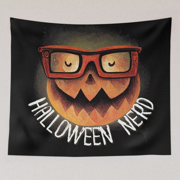 Item preview, Halloween Nerd designed and sold by MortemHallow.