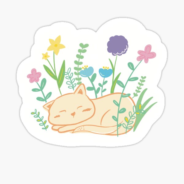 Spring Days Sticker