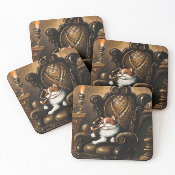 Item preview, Allister the Cat, having a lounge (Rococo) designed and sold by thecatandkettle.