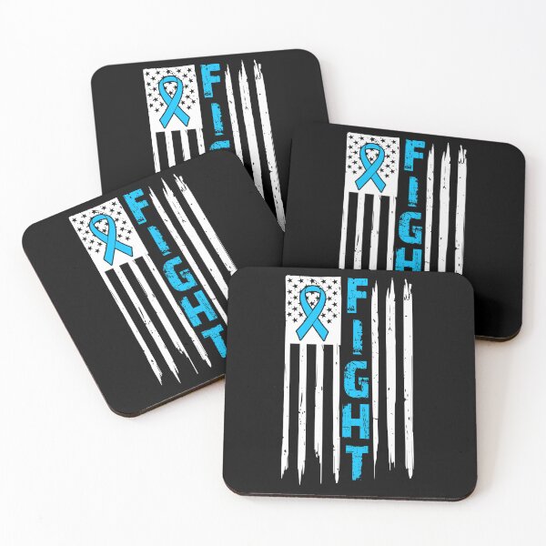 Item preview, Fight Prostate Cancer Awareness Light Blue Ribbon Survivor  designed and sold by Art-Self Studio.