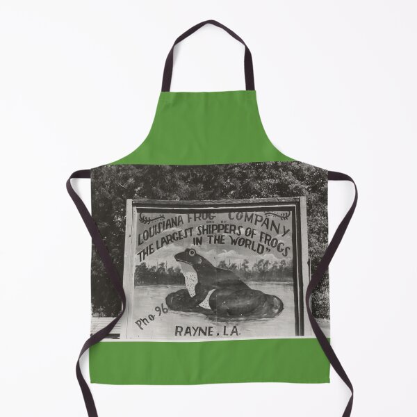 Item preview, Vintage 1938 Rayne, Louisiana, Frog Co. sign designed and sold by LeJeuneGifts.