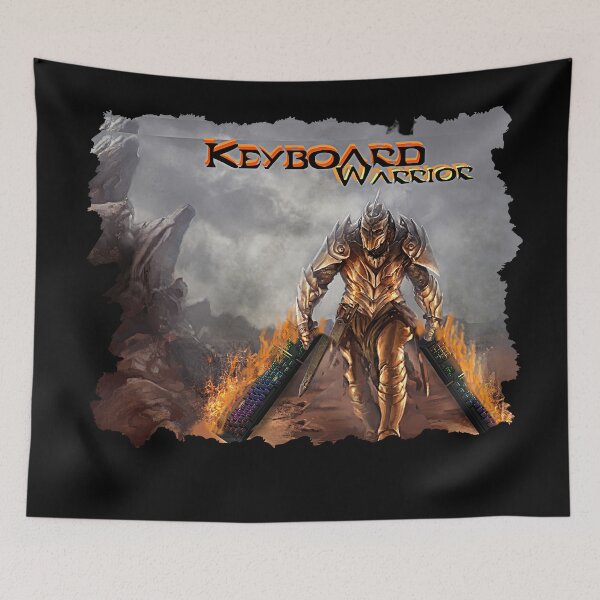 Item preview, KEYBOARD WARRIOR designed and sold by THE AMERICAN TEEVANGELIST.