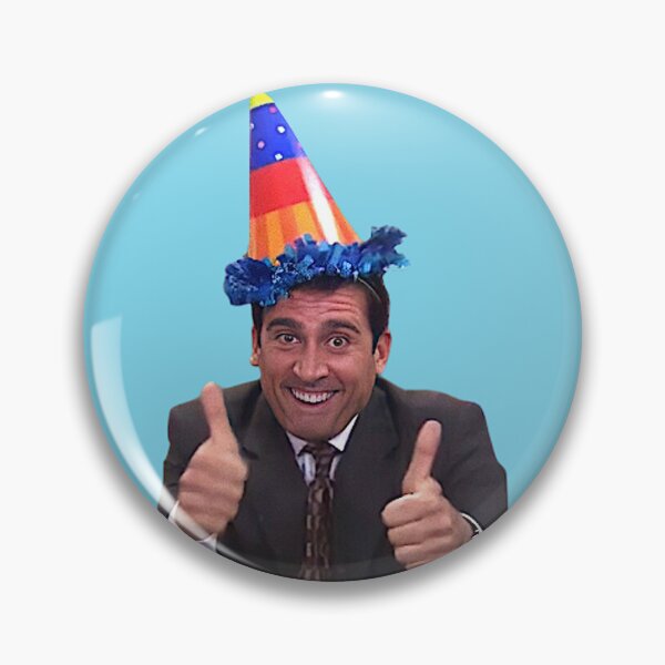 Aperçu de l'œuvre Carte d'anniversaire Michael Scott The Office créée et vendue par Alma---.