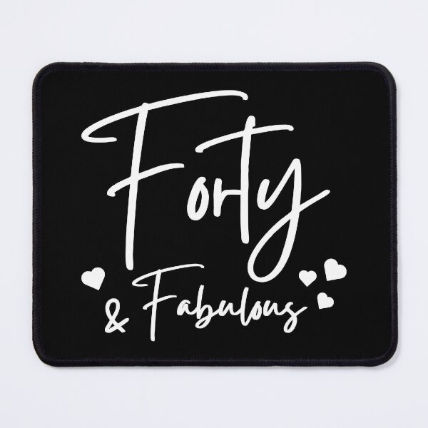 Item preview, Forty Fabulous. 40th birthday. designed and sold by DIDAKU.