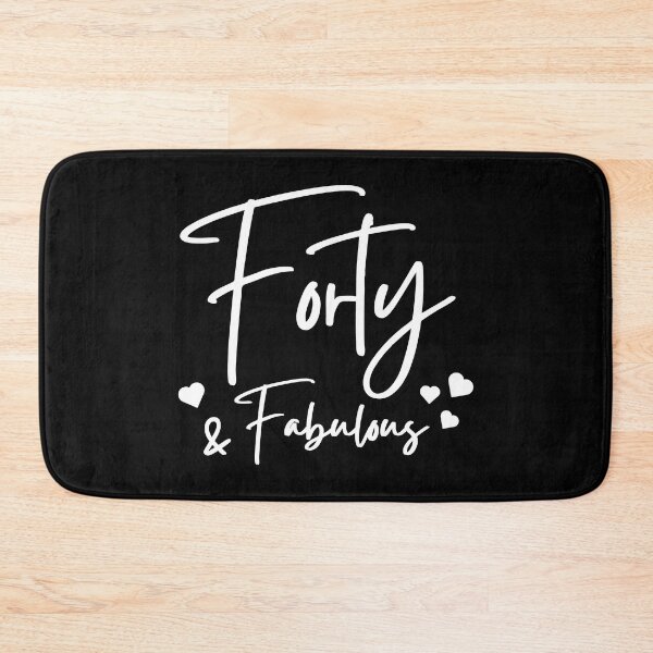Item preview, Forty Fabulous. 40th birthday. designed and sold by DIDAKU.