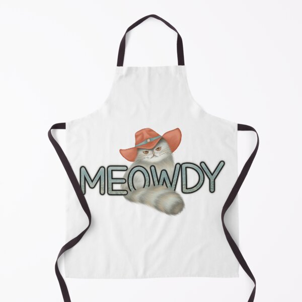 Item preview, Cute hand drawn Meowdy Cat Cowboy Howdy Cat Meme designed and sold by ngamsupsiri.