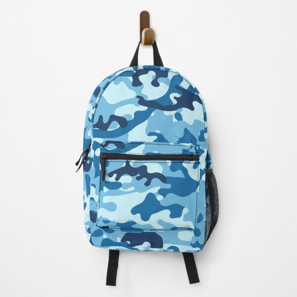 Item preview, Blue camouflage designed and sold by Corinne Alexa Jackson.