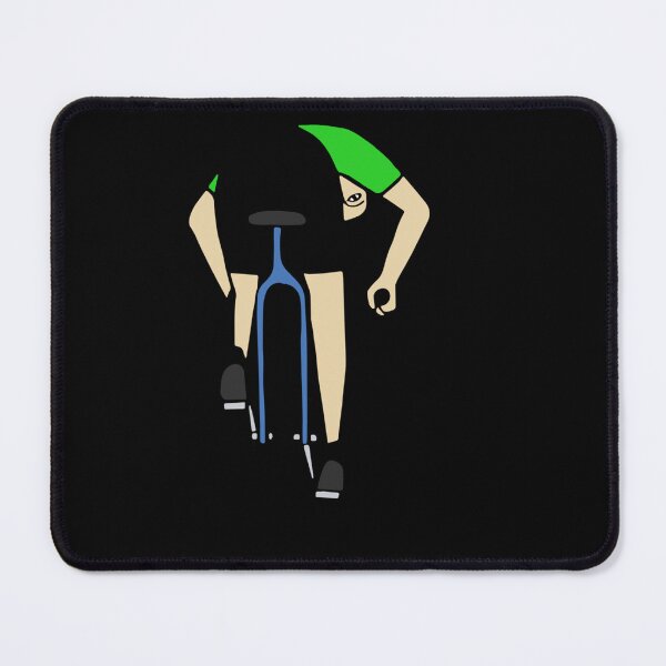 Item preview, Ass Showing Road Cyclist Sticker designed and sold by PuffsKashtan.