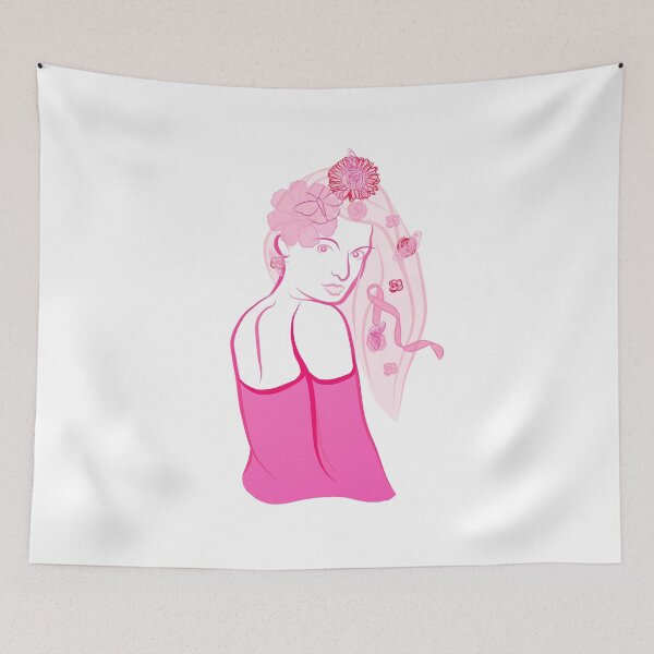 Item preview, Breast Cancer Awareness Female Art designed and sold by DreamFruit11.