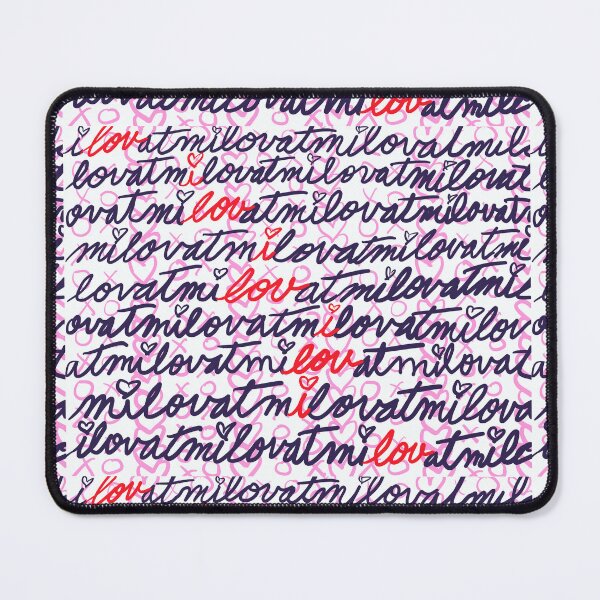 Item preview, Milovat Czech Red and Purple Cursive designed and sold by Rivermuddess.