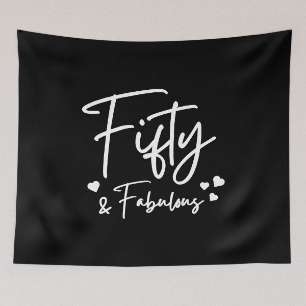 Item preview, Fifty Fabulous. 50th birthday. designed and sold by DIDAKU.