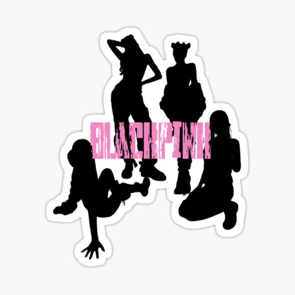無料発送 for Stickers Boombayah Pink Black Sale Redbubble | K-POP・アジア