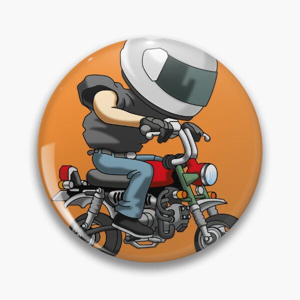 Item preview, honda monkey you meet the nicest people on a  monkey designed and sold by wankedah.