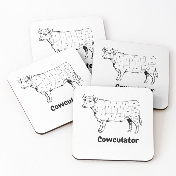 Item preview, How To Do Math Funny Quote Cowculator  designed and sold by Nero9o.