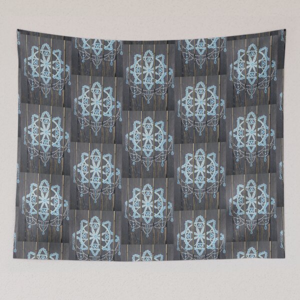 Item preview, Blue Mandala on Chair designed and sold by Caye Harrison.
