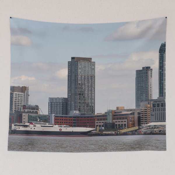 Item preview, Liverpool Mersey Ferry Dock designed and sold by rawshutterbug.