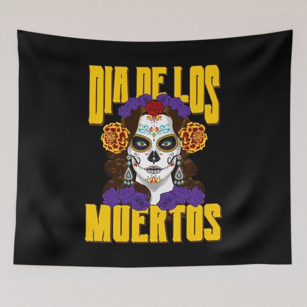 Item preview, Dios De Los Muertos Day of the Dead Catrina Face designed and sold by Rongway76.