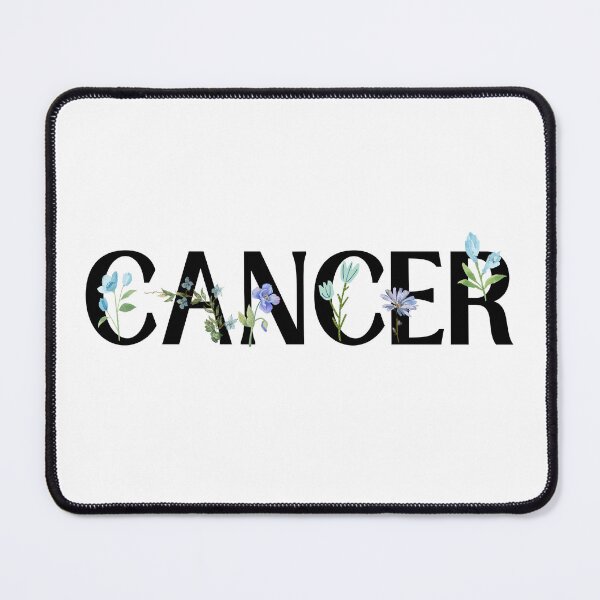 Item preview, Cancer Zodiac Sign with Flowers designed and sold by Hellofriendco.