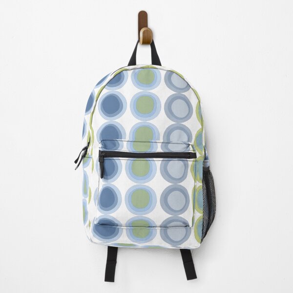 Item preview, Winter sun dog sky circles blues and greens designed and sold by AngelDawnDesign.