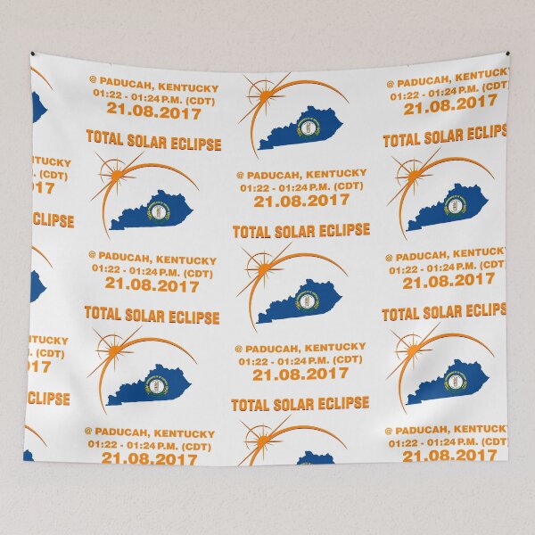 Item preview, Total Solar Eclipse american paducah,kentucky,ky 01:22 - 01:24 P.M. (CDT) designed and sold by bestdesign4u.