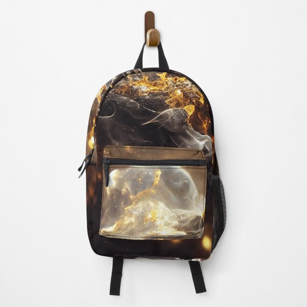 Item preview, Fantastic Nebula Abstract 5 - Gold and Black designed and sold by lematworks.