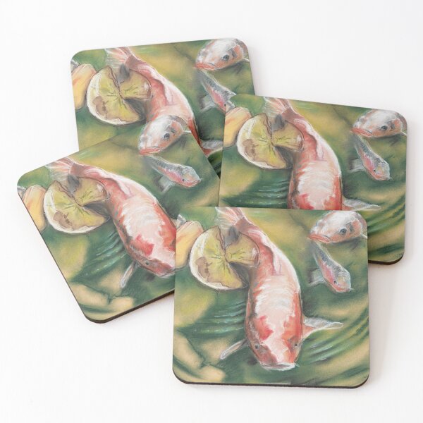 Item preview, Koi Fish with Pastel designed and sold by maricelagomez.