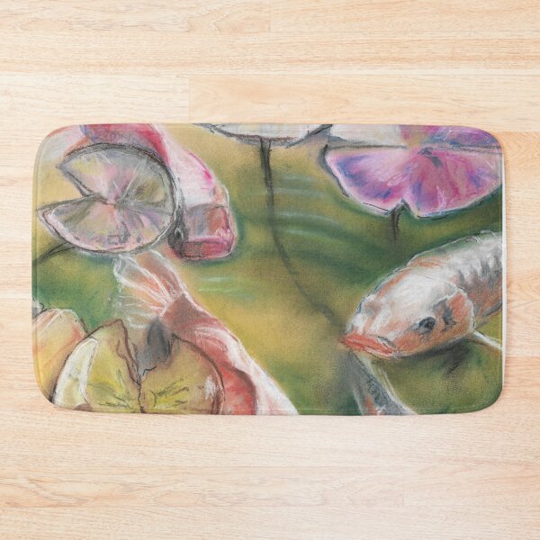 Item preview, Koi Fish with Pastel designed and sold by maricelagomez.