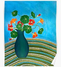 My Nans Nasturtiums Poster