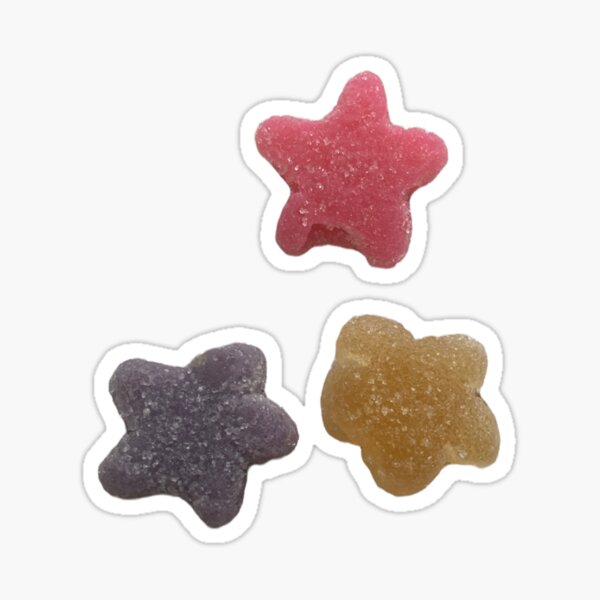 Vista previa del artículo con la obra «Gummy Stars», diseñado y vendido por chuparrose.