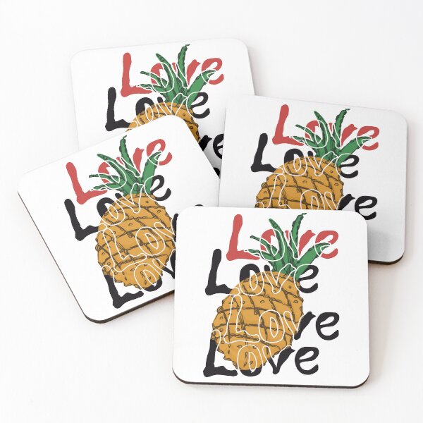 Item preview, I love pineapple delicious fruit designed and sold by soryilustracion.