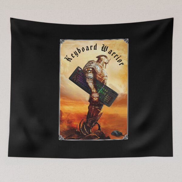 Item preview, KEYBOARD WARRIOR designed and sold by THE AMERICAN TEEVANGELIST.