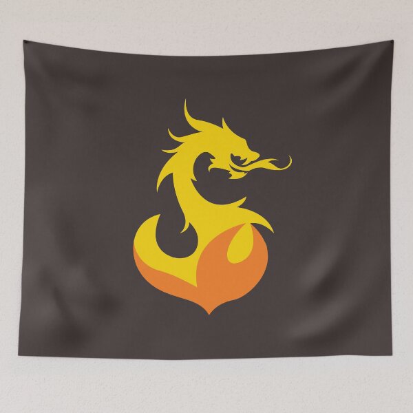 Item preview, Flaming Mythical Dragon Concept Artwork  designed and sold by Articulate.