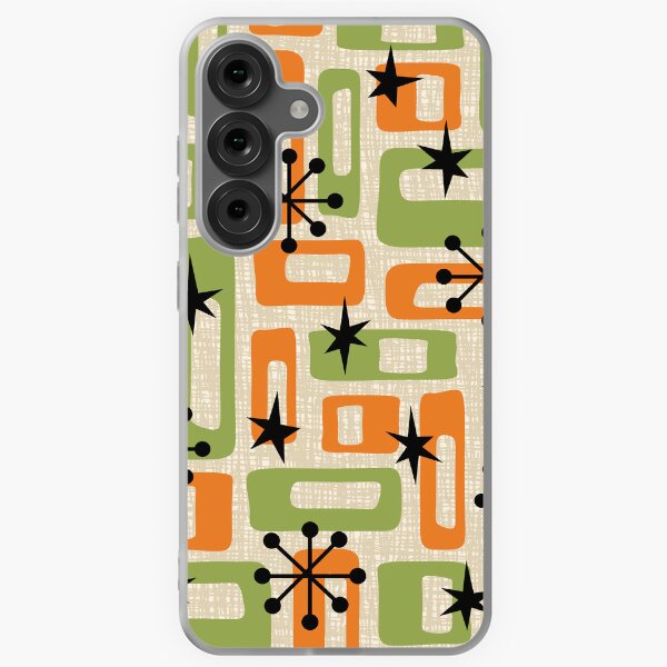 Item preview, Colorful Retro Mid Century Modern Solar Squares 635 designed and sold by tonymagnerart.