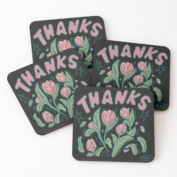 Item preview, gracias con tulipanes designed and sold by her-mind.