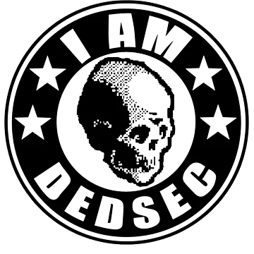 Artwork thumbnail, IamDedsecWhtLogo by Saint One