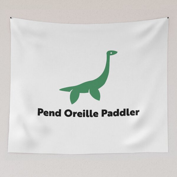 Item preview, Pend Oreille Paddler (Labeled) designed and sold by kind-fish.