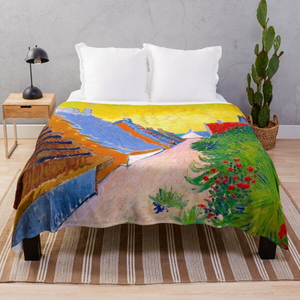 Item preview, Street in Saintes Maries - Vincent van Gogh designed and sold by SimpleJoyStyle.